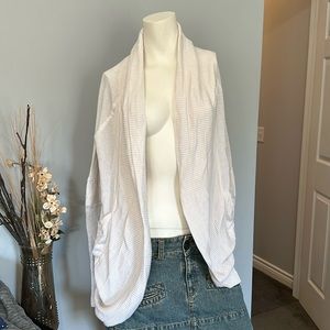 Lululemon Cardigan Sweater w/ adjustable straps in the back, cute!